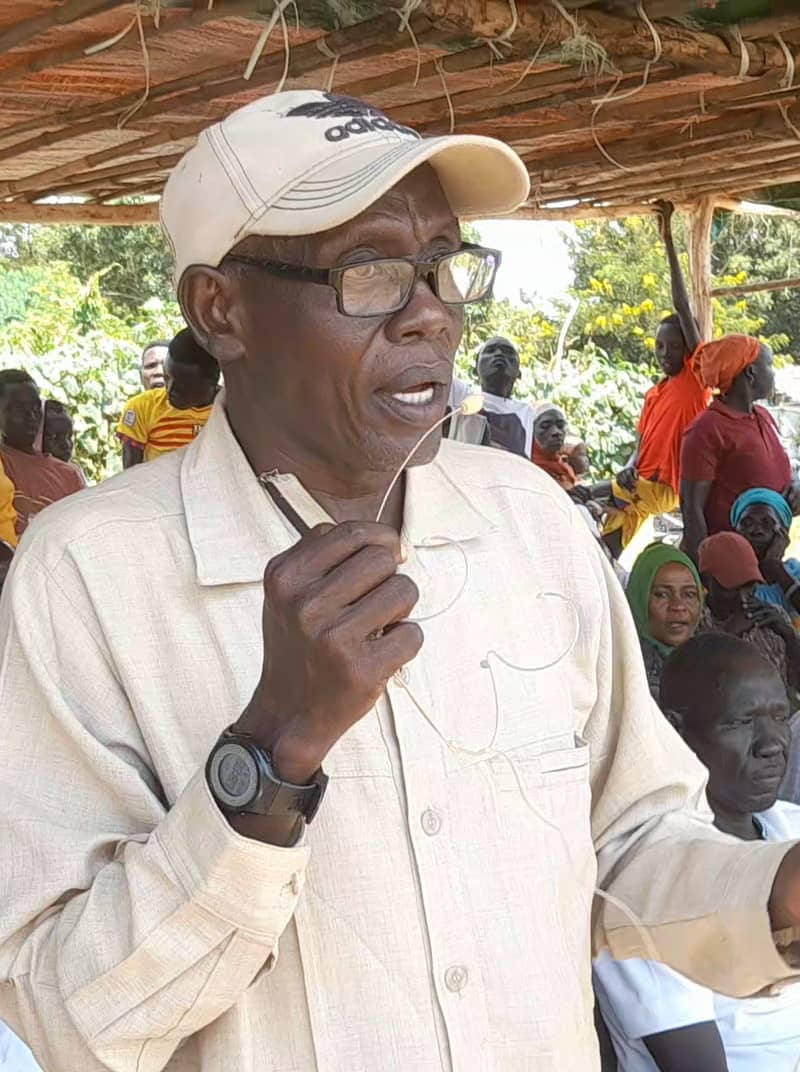 حاكم إقليم الفونج الجديدة،  القائد/ داؤود ا
ريس نصر